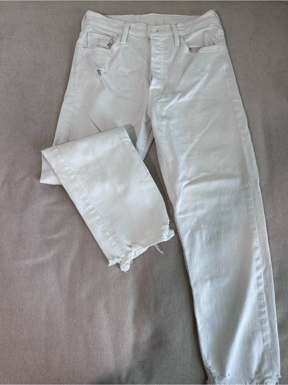 MOTHER White Jeans